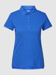 Blusenshirt mit Umlegekragen von Montego Blau / Türkis - 34