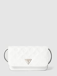 Crossbody Bag mit Label-Details Modell 'LA FEMME' von Guess Weiß - 39