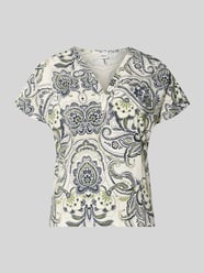 t-shirt o kroju loose fit z mieszanki bawełny i modalu model 'CAELEN S' od Brax - 18