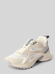Low Top Sneaker mit Label-Detail Modell 'HIKE RUN' von CK Calvin Klein Beige - 37