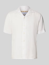 Koszula casual z lnu o kroju modern fit model 'CAMICIA' od MARKUP - 4