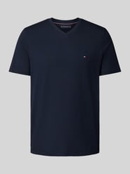 T-shirt o kroju regular fit z czystej bawełny od Tommy Hilfiger - 6