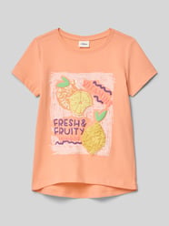 t-shirt o kroju loose fit z czystej bawełny od s.Oliver RED LABEL - 24