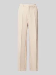 Straight leg pantalon met persplooien, model 'Alice' van Neo Noir - 35