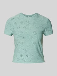 Relaxed Fit T-Shirt mit Ausbrenner-Effekt Model 'SMILLA' von ONLY - 4