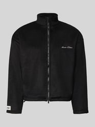 Fleecejacke mit Label-Stitching und Zweiwege-Reißverschluss von ANOTHER COTTON LAB - 31