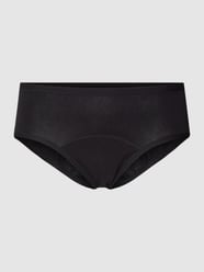 Perioden-Slip mit Stretch-Anteil Modell 'Classic Medium Stärke 4' von Snuggs Grau / Schwarz - 24