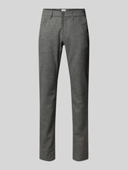 Slim fit stoffen broek met viscose in 5-pocketmodel, model 'Chuck' van Brax - 10