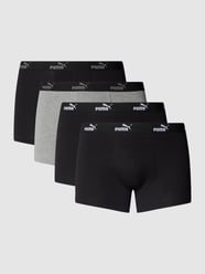 Trunks mit Logo-Bund im 4er-Pack Modell 'Puma Solid Boxer 4P' von Puma - 7