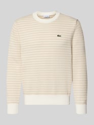 Regular fit pullover van katoenmix van Lacoste - 8