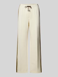 Joggingbroek met elastische band en tunnelkoord van Marc Cain - 37