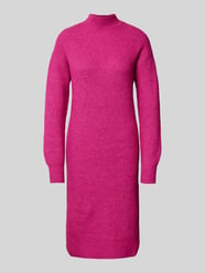 Strickkleid mit Turtleneck von Christian Berg Woman Pink - 7