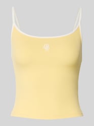 Crop Top mit Label-Stitching Modell 'Ela' von LeGer by Lena Gercke - 36