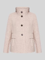 Regular fit teddyjack van wolmix van Gil Bret Beige - 10