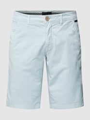 Chino-Shorts mit französischen Eingrifftaschen von Blend Blau - 33