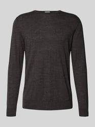 Pullover aus Merinowolle mit Rundhalsausschnitt von Profuomo - 21