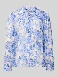 Relaxed Fit Bluse in semitransparenter Optik Modell 'MIRIAM' von Only - 12