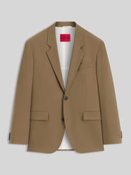 Regular Fit Sakko mit Viskose-Anteil Modell 'Karlo243X' von HUGO Beige - 7
