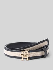Gürtel aus Leder mit Baumwoll-Anteil von Tommy Hilfiger - 6