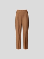 Bundfaltenhose aus Viskose von Vince Gelb - 48