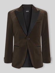 Marynarka o kroju slim fit z mieszanka jedwabiu model 'Hutson' od BOSS - 14