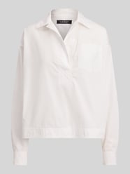 Bluzka koszulowa o kroju regular fit z czystej bawełny od Lauren Ralph Lauren - 20