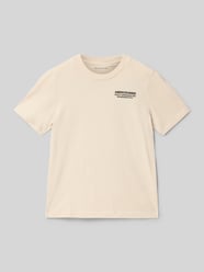 T-shirt z nadrukiem, krój regular fit od Abercrombie&Fitch - 14