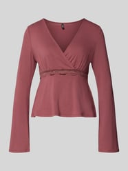 Slim Fit Langarmshirt aus Viskose-Mix Modell 'SINI' von ONLY - 38