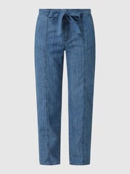 Paperbagbroek van denim, model 'Melo' van Brax Blauw / turquoise - 36