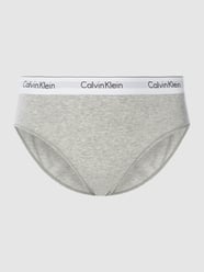 Figi PLUS SIZE z efektem melanżu od Calvin Klein Underwear Plus Szary - 14