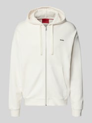 Relaxed Fit Sweatjacke aus reiner Baumwolle Modell 'DAPOZIP' von HUGO - 22