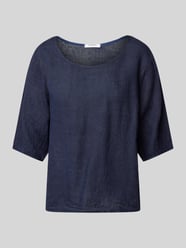 Linnen blouse met 3/4-mouwen, model 'So44phie' van ZABAIONE - 31