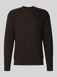 Strickpullover aus Viskose-Woll-Mix Modell 'VALDRIK' von DRYKORN - 2
