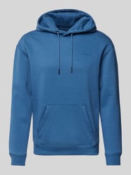 Hoodie mit Kapuze Modell 'Downton' von Blend Blau - 7