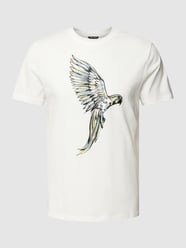 T-shirt met motiefprint van Antony Morato Wit - 44