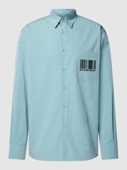 Freizeithemd mit Motiv-Print von VTMNTS Blau / Türkis - 43