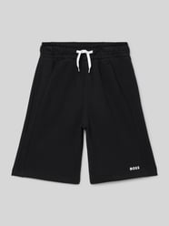 Regular Fit Sweatshorts mit Label-Print von Boss - 18