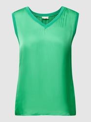 Blouseshirt met V-hals van Liu Jo White Groen - 47