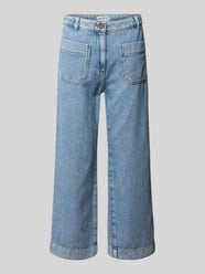 Cropped jeans met opgestikte zakken van Jake*s Casual - 21