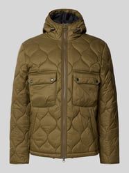 Regular Fit Steppjacke mit Kapuze mit Tunnelzug von Barbour - 40