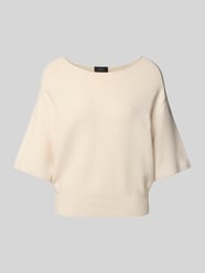 Strickpullover mit 1/2-Arm von monari Beige - 26