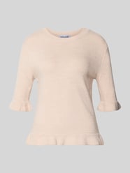 Longsleeve mit Viskose-Anteil von MORE & MORE Beige - 4