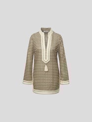 Tunika mit grafischem Muster von Tory Burch Beige - 9