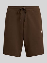 regular fit sweatshorts van katoenmix met logo-stitching van Polo Ralph Lauren - 12