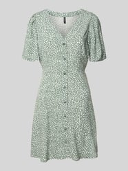 Lekko rozkloszowana sukienka mini z czystej wiskozy model 'ALBA' od VERO MODA - 41