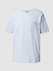 T-Shirt mit Label-Print Modell 'PRO' von Tiger Of Sweden Blau - 48