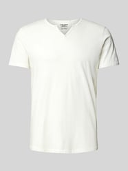 T-shirt met serafinohals van Blend - 9