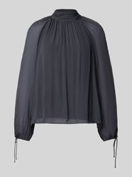 Blusenshirt mit Stehkragen von Herzensangelegenheit - 5