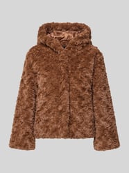 Jacke aus Kunstfell mit Kapuze von monari - 6
