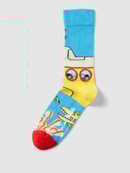 Sokken met motiefprint van Happy Socks Blauw - 22
